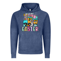 Vintage Denim happy easter train Vintage Hoodie - Artiststas