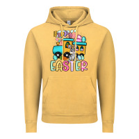 Vintage Mustard happy easter train Vintage Hoodie - Artiststas