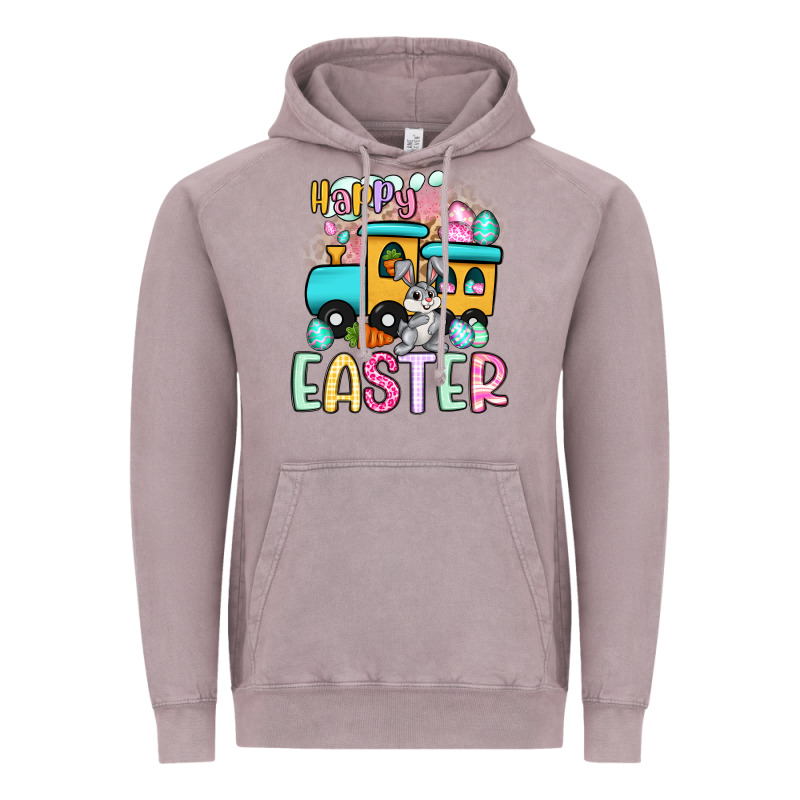 Happy Easter Train Vintage Hoodie by Artiststas | Teevron