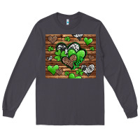 Smoke St. Patrick's Day hearts Long Sleeve Tee - Jasminsmagicworld