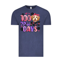 Vintage Denim 100 pawfect days Vintage Tee - Artiststas