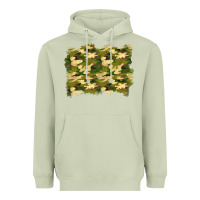 Matcha camouflage background Heavyweight Hoodie - BundleAndBundleShop
