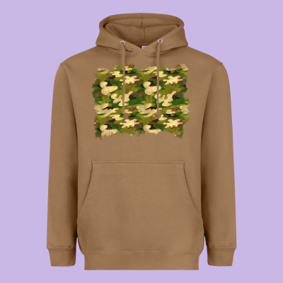 Camouflage Background Heavyweight Hoodie Designed By Bundleandbundleshop