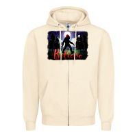 Sandshell bigfoot believe christmas Zipper Hoodie - FaDigitalArtStudio