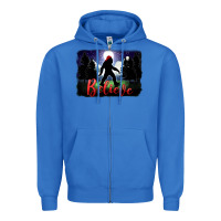 True Royal bigfoot believe christmas Zipper Hoodie - FaDigitalArtStudio