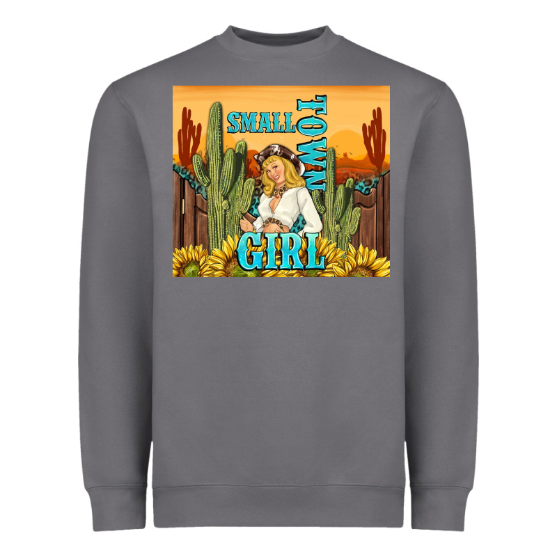 Small Town Girl Heavyweight Sweatshirt by TumblerDesignByShophia | Teevron