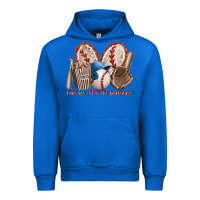 Cobalt take me out to the ballgame Urban Hoodie - RacoonDesign
