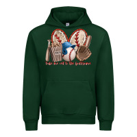 Forest Green take me out to the ballgame Urban Hoodie - RacoonDesign