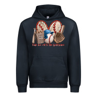 Navy take me out to the ballgame Urban Hoodie - RacoonDesign