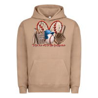 Pigment Burro take me out to the ballgame Urban Hoodie - RacoonDesign