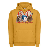 Pigment Peanut Butter take me out to the ballgame Urban Hoodie - RacoonDesign