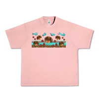 Salmon dachshund wiener dog Urban Heavy Tee - Jasminsmagicworld