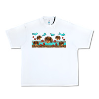 White dachshund wiener dog Urban Heavy Tee - Jasminsmagicworld