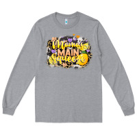 Heather Grey Mama's main squeeze Long Sleeve Tee - NancyCooperArtShop