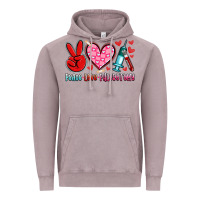 Vintage Zinc peace love phlebotomy Vintage Hoodie - Artiststas