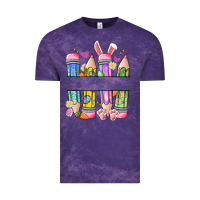 Cloud Purple easter teacher pencils Vintage Tee - Artiststas