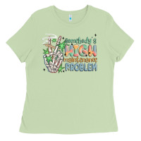 Matcha somebodys high maintenance problem Ladies Tee - MaliasSmallBusiness
