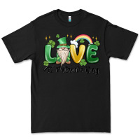 Black love st. patricks day gnome Premium Tee - MaliasSmallBusiness