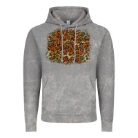 Cloud Rock leopard leather turquoise background Vintage Hoodie - RanaPortraitStore