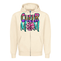 Sandshell cheer mom Zipper Hoodie - OliviaCreatesArt