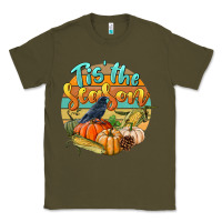 Army Green tis' the season Classic Tee - LillyAllenDesigns