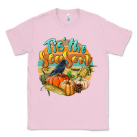 Bubblegum Pink tis' the season Classic Tee - LillyAllenDesigns