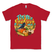 Red tis' the season Classic Tee - LillyAllenDesigns