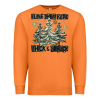 Carrot I Like Them Real Thick And Sprucy Premium Sweatshirt - FaDigitalArtStudio