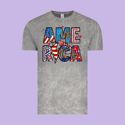 America 4th Of July Vintage Tee Designed By Artiststas