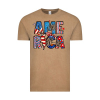 Vintage Coffee america 4th of july Vintage Tee - Artiststas
