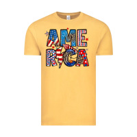 Vintage Mustard america 4th of july Vintage Tee - Artiststas