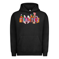Pigment Black teacher easrter day Urban Hoodie - RacoonDesign
