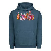 Pigment Midnight Navy teacher easrter day Urban Hoodie - RacoonDesign
