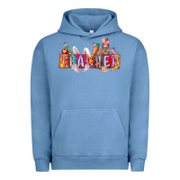 Pigment Pebble Blue teacher easrter day Urban Hoodie - RacoonDesign
