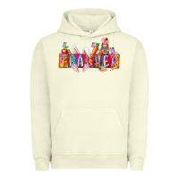 Pigment Pistachio teacher easrter day Urban Hoodie - RacoonDesign