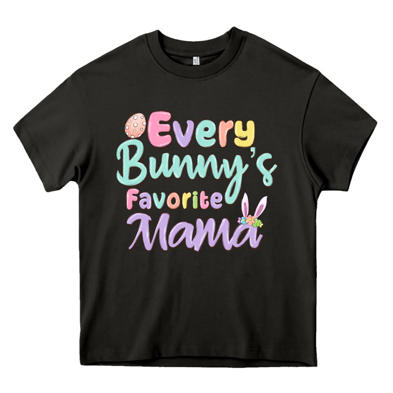 Every Bunny's Favorite Mama Heavy Core Tee by MaliasSmallBusiness | Teevron