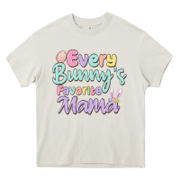 Cream every bunny's favorite mama Heavy Core Tee - MaliasSmallBusiness