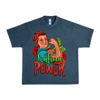 Midnight Navy latina power strong woman Urban Heavy Tee - Jasminsmagicworld