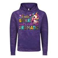 Cloud Purple cute smart and a little bit dramatic Vintage Hoodie - Artiststas