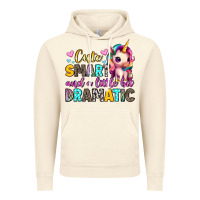 Vintage Artic cute smart and a little bit dramatic Vintage Hoodie - Artiststas