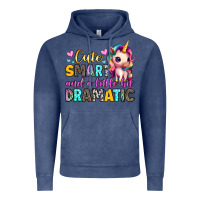 Vintage Denim cute smart and a little bit dramatic Vintage Hoodie - Artiststas