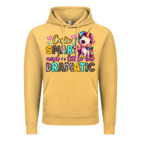 Vintage Mustard cute smart and a little bit dramatic Vintage Hoodie - Artiststas