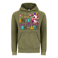 Vintage Olive cute smart and a little bit dramatic Vintage Hoodie - Artiststas