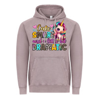 Vintage Zinc cute smart and a little bit dramatic Vintage Hoodie - Artiststas