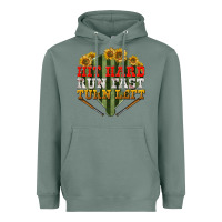 Sage hit hard run fast turn left Heavyweight Hoodie - BundleAndBundleShop