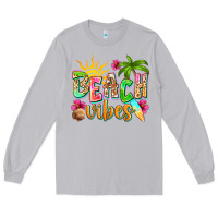 Moon Dust Beach vibes Long Sleeve Tee - NancyCooperArtShop