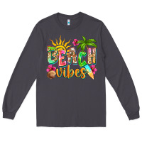 Smoke Beach vibes Long Sleeve Tee - NancyCooperArtShop