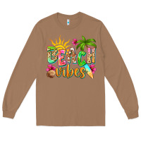Toasted Coconut Beach vibes Long Sleeve Tee - NancyCooperArtShop