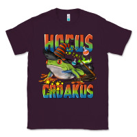 Plum Hocus Croakus Halloween Frog Classic Tee - LillyAllenDesigns