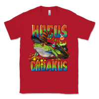 Red Hocus Croakus Halloween Frog Classic Tee - LillyAllenDesigns
